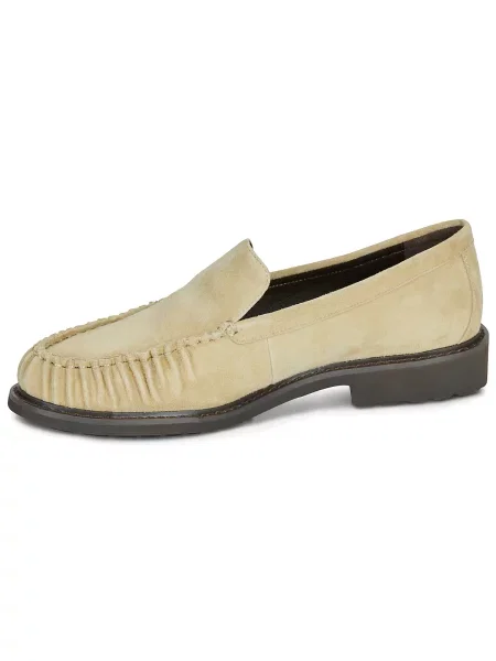 Pantofi Love Moschino din piele bej