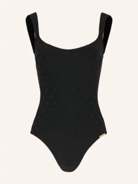 Watercult Strój Kąpielowy Modern Dots schwarz czarny