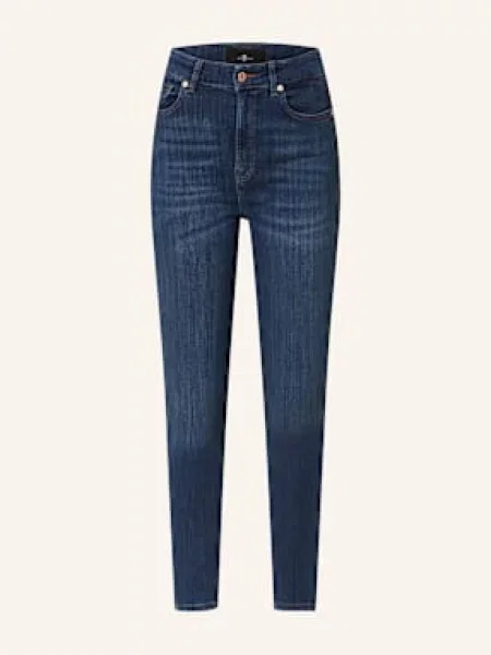 7 For All Mankind Jeansy Aubrey blau