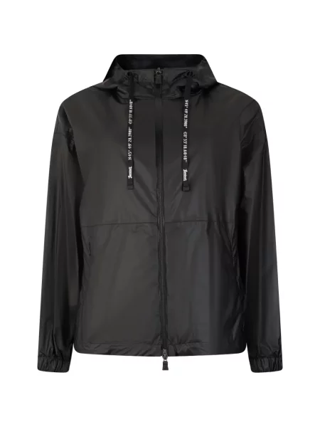 Jachetă cu glugă Herno cu glugă negru