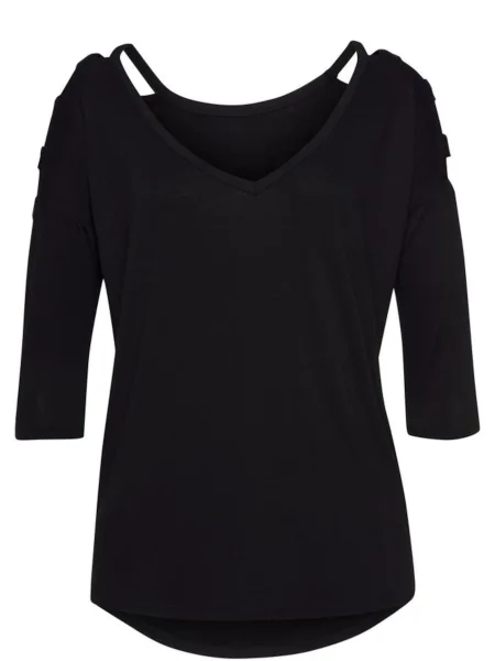 LASCANA Tricou negru