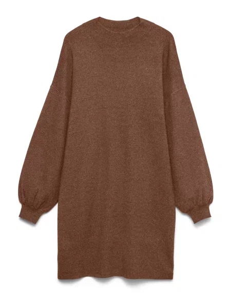 VERO MODA Rochie tricotat VMNANCY caramel maro