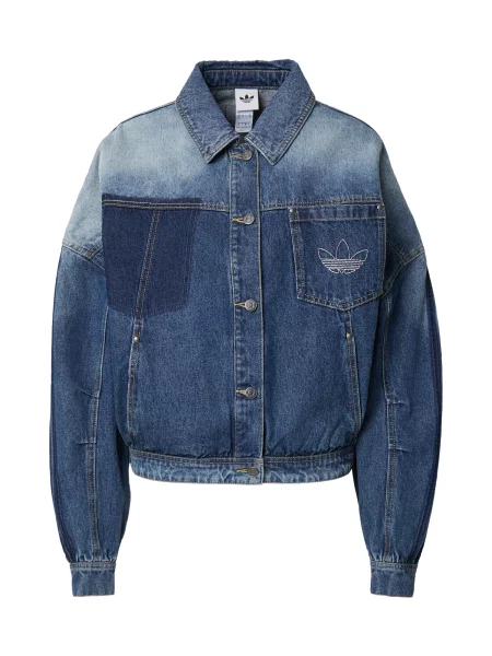 ADIDAS ORIGINALS Geacă de primăvară-toamnă denim albastru