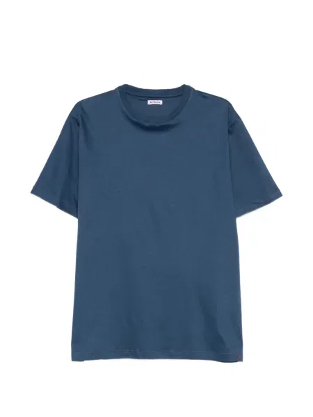 Tricou Kiton cu decolteu rotund albastru
