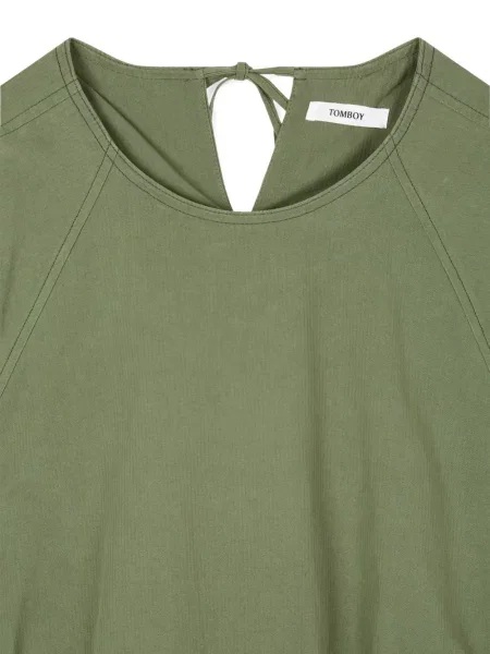 Șnur de strângere rochie Tomboy de costum verde