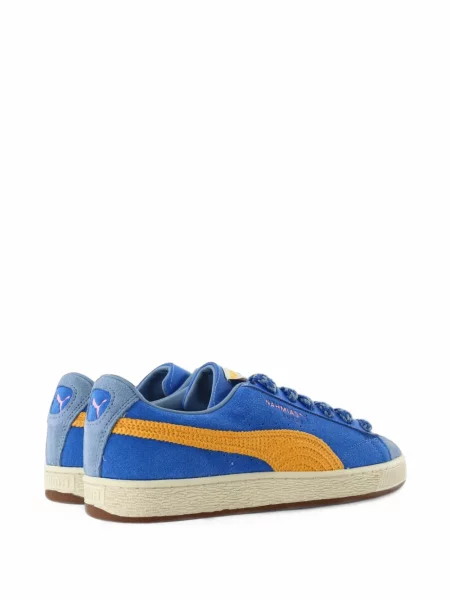 Sneakerși Puma Suede din piele de căprioară albastru