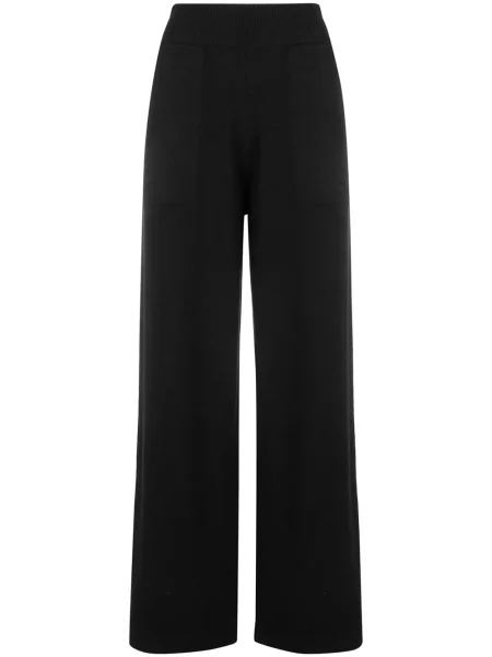 Pantaloni Barrie tricotate negru