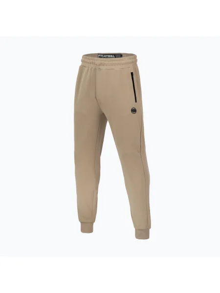 Pantaloni pentru bărbați Pitbull Hilltop Track Hatton pale sand