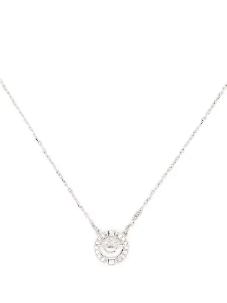 Pandantiv Swarovski de cristal argintiu