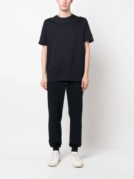 Siuvinėtos kelnės Tommy Hilfiger mėlyna