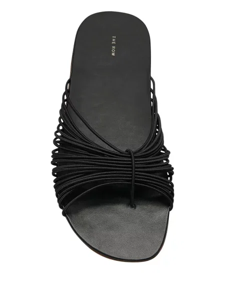 Sandale The Row fără toc negru