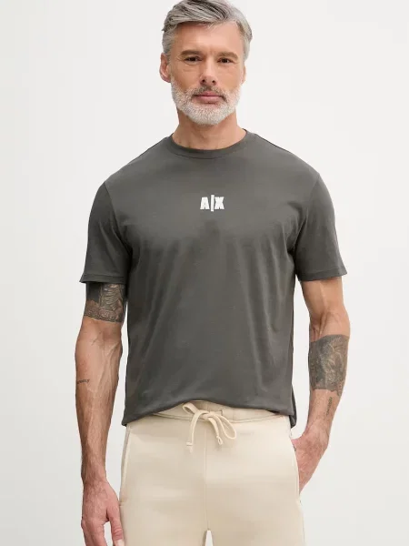 Armani Exchange tričko zelené