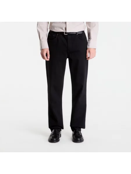Jeansy Gant Reg Clean Wash Jeans Black czarne
