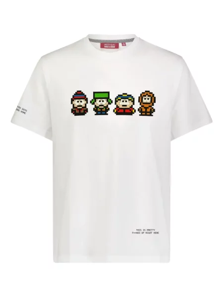 Tricou Mostly Heard Rarely Seen 8-bit cu imagine alb