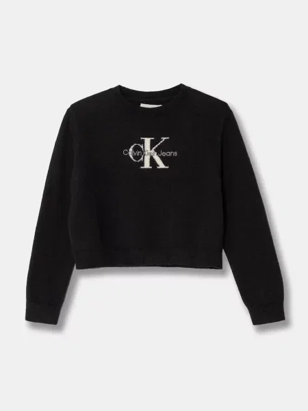 Calvin Klein Jeans Dječji pulover crna