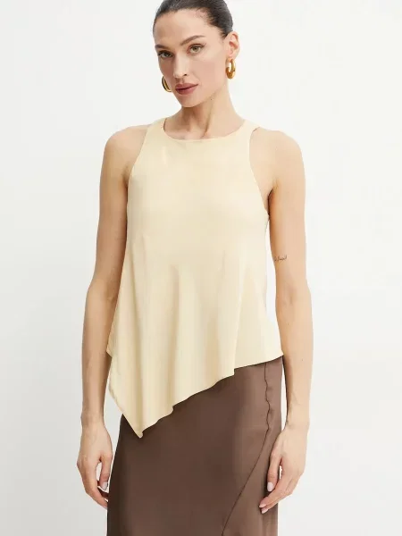 Halenka Patrizia Pepe hladká béžová