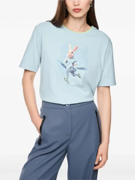 Tricou Marccain cu imagine albastru