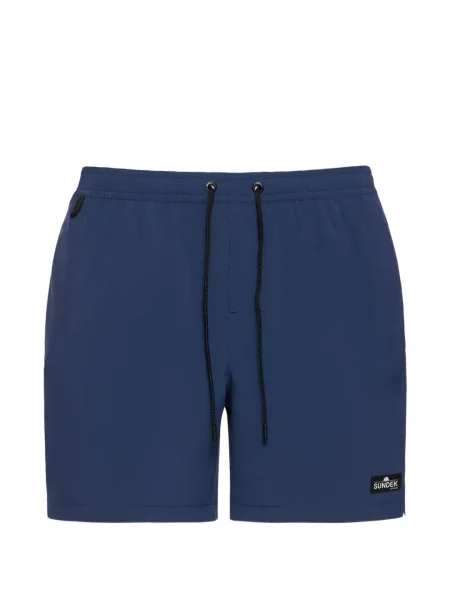 Kąpielówki Sundek w paski niebieskie