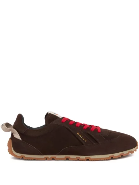 Sneakersy Bally brązowe