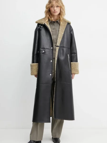 Nanushka palton LIESEL femei de tranzitie negru