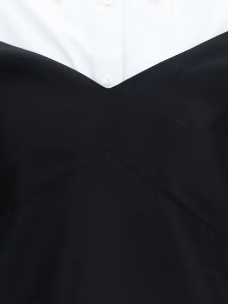 Rochie tip cămașă Balenciaga negru