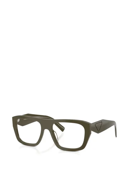 Ochelari de soare Prada Eyewear cu autograf verde