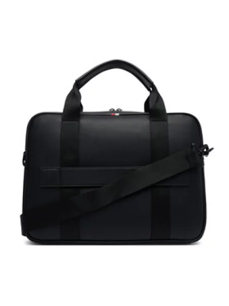 Tommy Hilfiger Nešiojamo kompiuterio krepšys juoda
