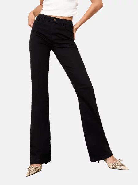 Friends Like These Jeans denim negru