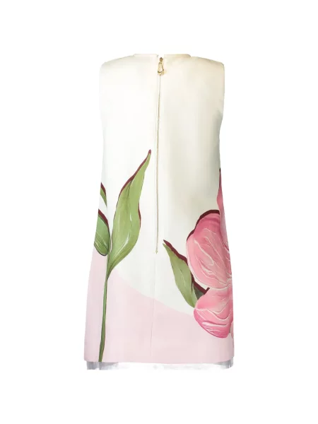 Rochie mini Aje cu model floral cu imagine roz
