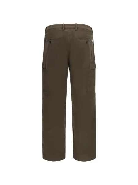 Pantaloni cargo C.p. Company din satin verde
