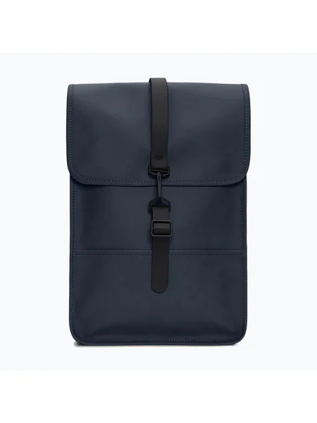 Rains Mini W3 9 л тъмносиня градска раница синьо