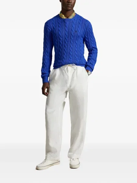 Pletené kalhotky Polo Ralph Lauren zelené