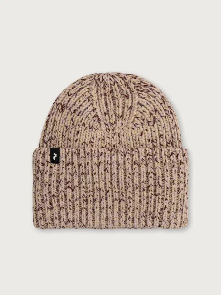 Peak Performance czapka beanie z wełną Mason beżowa