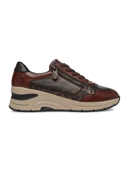 Sneakersy brązowe