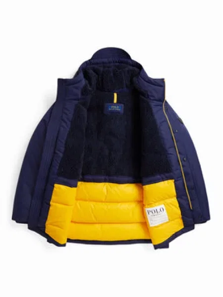 Polo Ralph Lauren Pūkinė striukė Tamsiai mėlyna