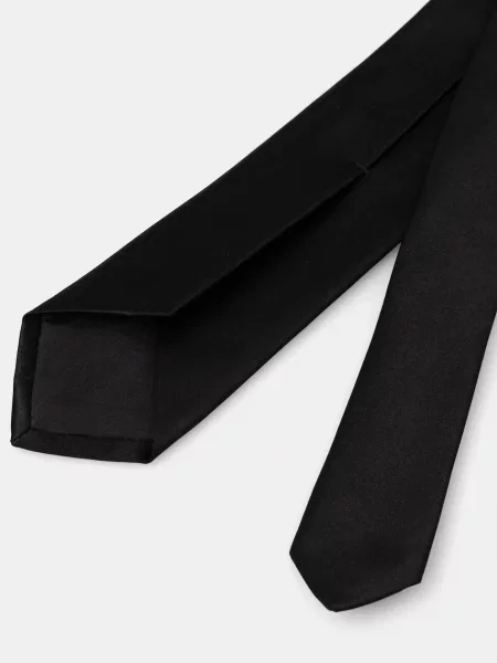 Шовковий галстук Karl Lagerfeld чорний