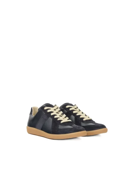 Sneakersy Maison Margiela skórzane niebieskie