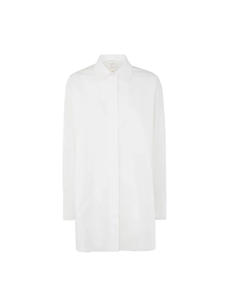 Mała mały sukienka koszulowa Patou biała