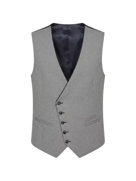 Vestă Etiem Textil S.l. cu model pepito albastru