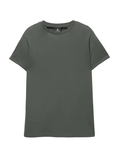 Pull&Bear Tricou închis verde
