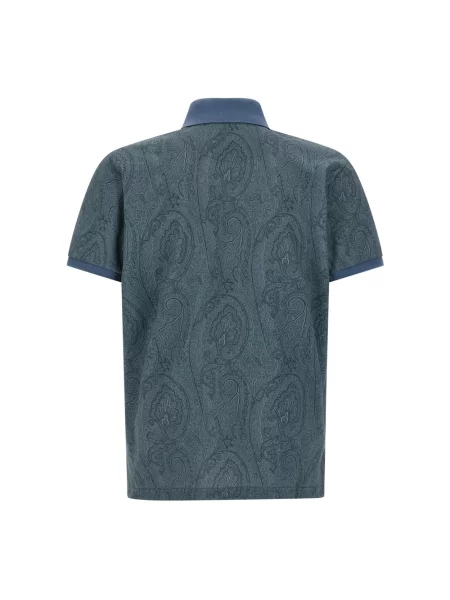 Koszulka polo Etro niebieska
