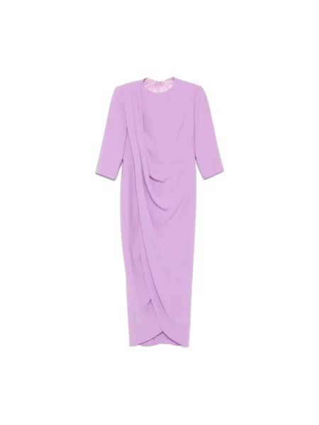 Maksi sukienka maxi Isabel Sanchis fioletowa