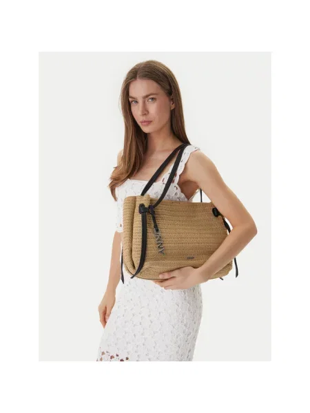 Torebka DKNY beżowa