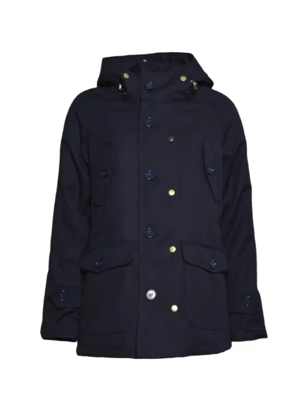 Geacă parka Equipe '70 cu glugă albastru
