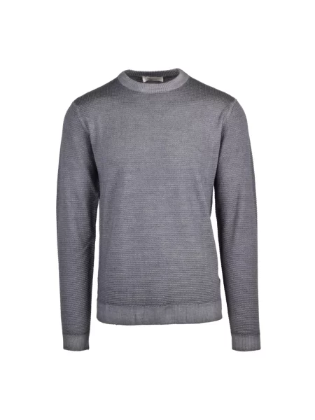 Sweter Wool & Co wełniany szary