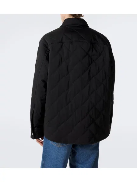 Matlasat geacă Bottega Veneta negru