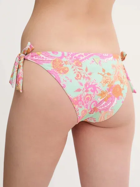 Figi bikini z dodatkiem streczu Guess zielony