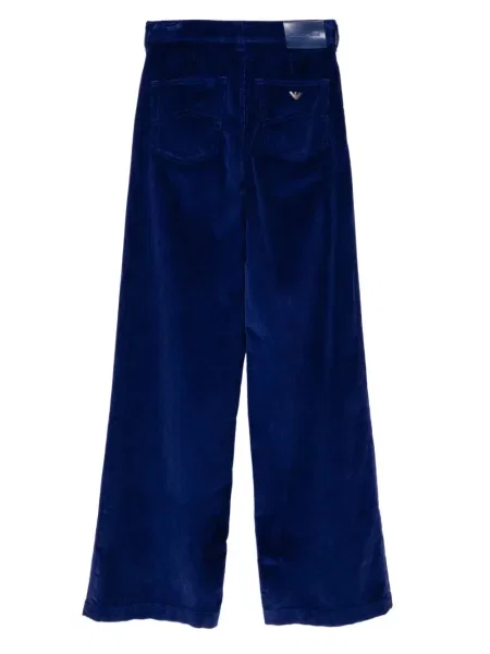 Pantaloni Emporio Armani albastru