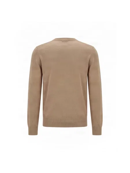 Sweter Boss wełniany beżowy