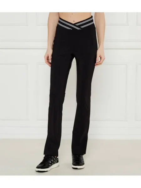 Marc Cain Pantaloni Sumber | high waist negru